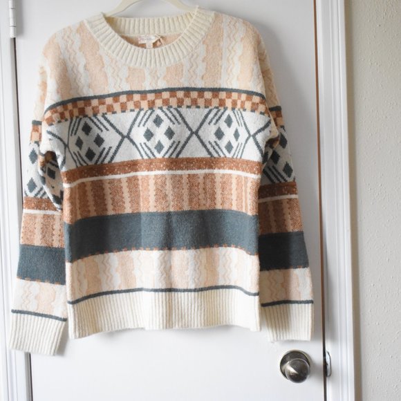 Aztec Knit Sweater - Picture 2 of 5